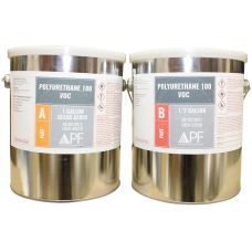 Arizona Polymer Flooring Polyurethane 501 WB, Clear Gloss, 15 GL Kit (10 GL  Part A, 5 GL Part B)