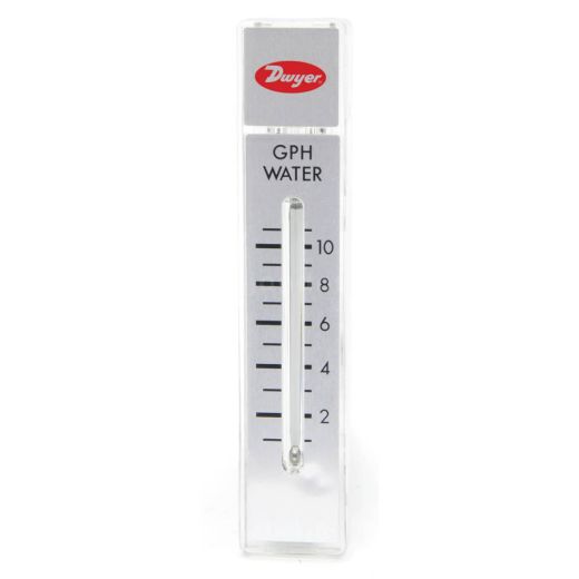 RMA-42 PC Body 1-11 GPH water Dwyer Rate-Master Flowmeter 4% Acc 