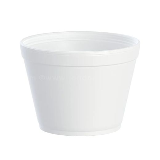 Dart® Foam Containers, 16oz, White, 25/Bag (20 PK)