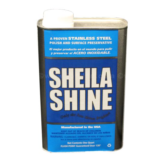 Sheila Shine Quart Can Lot Of 12