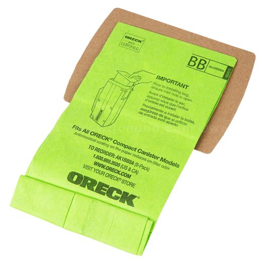 6 Replacement Oreck XL-8300 Vacuum Bags - Compatible Oreck CCPK8DW, Type CC Vacuum  Bags (2-Pack, 3 Bags Per Pack) - Walmart.com