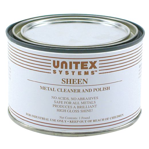 Unitex® Sheen Metal Cleaner and Polish, 1 lb