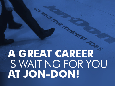 A GREAT CAREER IS WAITING FOR YOU AT JON-DON!