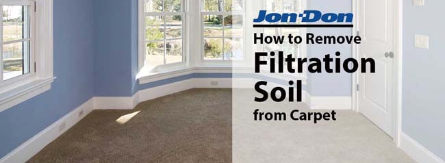 filtration soil removal from carpet
