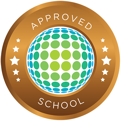 IICRC approved school badge