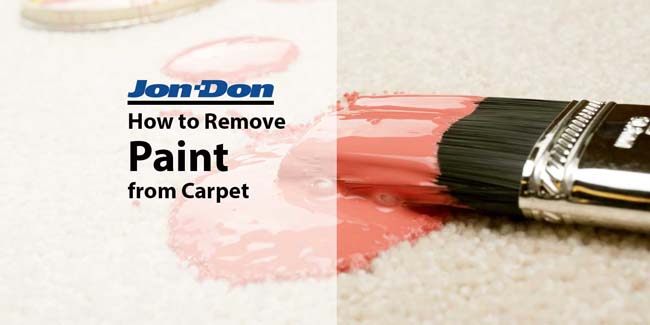 Paint Removal from Carpet
